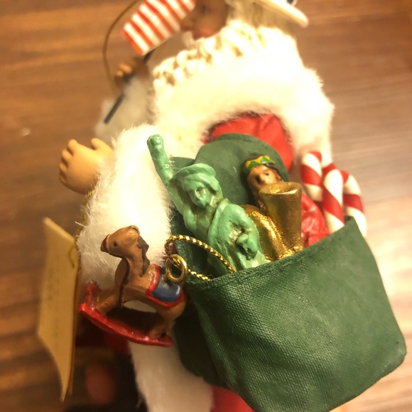 NWT KURT ADLER American Santa Christmas Ornament collectible - Picture 3 of 13